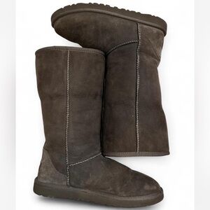 UGG Australia Classic Tall Brown Suede Boots Women’s